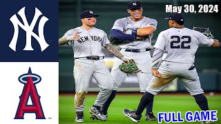 Yankees vs Angels May 30, 2024 FULL Game Highlights | MLB Highlights | 2024 MLB Season