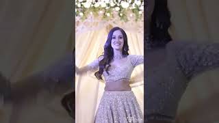 Maera Mishra dancing for her love #engagement  #bhagyalakshmi #maeramishra #sangeet #actor #shorts