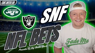 Jet vs Raiders Sunday Night Football Picks | FREE NFL Best Bets, Predictions, and Player Props