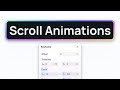 Scroll Animations 101