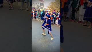 Kirch fry 🗡️⚔️  #shorts #gatka #gatkalovers #trending #viral #khalsa #trendingshorts #khalsa #wmk