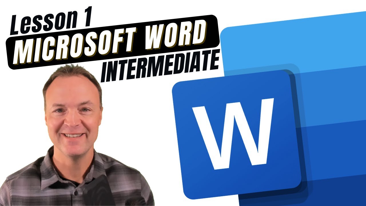 Microsoft Word Tutorial - Intermediate Lesson 1 - YouTube