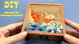 Cloisonne Artwork | Japanese Koi Design 🎨