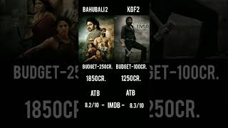 Bahubali 2 vs KGF 2 Movie Comparison 🔥💯 | Box Office Collection | #kgf2 #bahubali #yash #prabhas