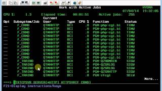 IBM i Apache HTTP Instances