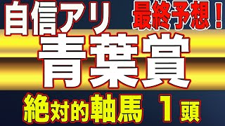 青葉賞 2020 最終予想！【絶対的軸馬】決定！過去の好走データから導き出す自信ありの１頭！オーソリティ、フィリオアレグロの評価は？【 競馬 予想 】