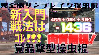 【コンボ解説付】覚蟲撃型操虫棍装備紹介！アマツ討伐後の新入門戦法は覚蟲撃！サブにこれから操虫棍という方へ！最終アプデver【サンブレイク/ライズ/モンハン/操虫棍/覚蟲撃/かくちゅうげき/属性】