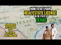 How to get your Real Estate License in Texas!