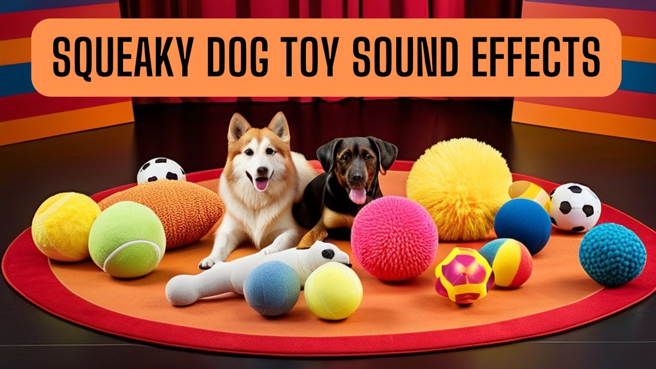 Squeaky Dog Toy Sound Effects Youtube