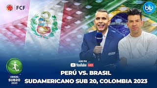 Sudamericano Sub-20 Perú v.s Brasil