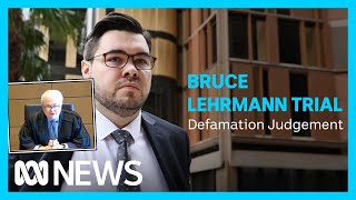 IN FULL: Bruce Lehmann's defamation action against Network Ten fails | ABC News