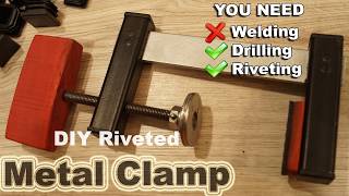 You never seen it before! DIY metal clamp without a welding. This comes in handy for any woodworker