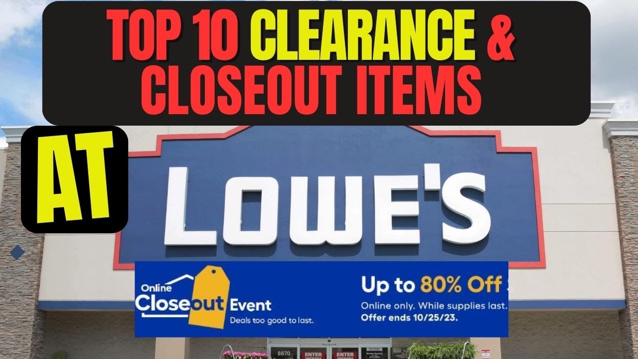 Lowes Clearance Finds At Brodie Parkhill Blog