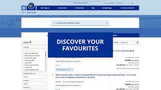 ECB Data Portal tutorial: My account