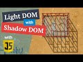 Light DOM *and* Shadow DOM in a Web Component!?!