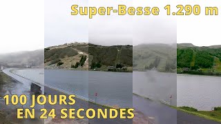 Super Besse - Massif du Sancy ⏩ Timelapse 100 jours