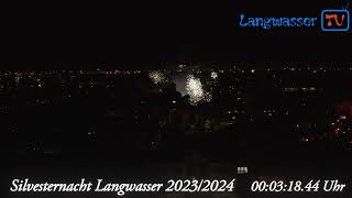 Impressionen Silvester 2023/2024 in Nürnberg-Langwasser