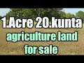 1 Acre 20 kunta agriculture land for sale near doddkowlendey(9980224635)