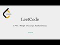 LeetCode 1768. Merge String Alternately, JavaScript