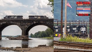 Railfanning Around Norfolk Southern's Busy Enola Yard