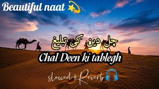 Chal Deen Ki Tabligh Main | Shaz khan & Sohail Moten || slowed+reverb🎧 | mind relaxing 💫