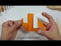 origami clown fish tutorial designed by john montrol 折り紙カクレクマノミのチュートリアル