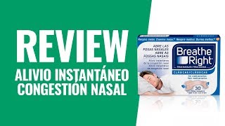 REVIEW Breathe Right Tira Nasal Alivio Congestión | DosFarma