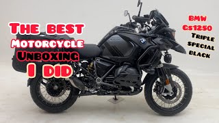 I built a BMW GS 1250 triple extra black 2023 😍u have ever seen