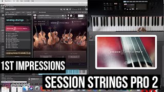 Session Strings Pro 2! Native Instruments' New Kontakt Library. First Impressions