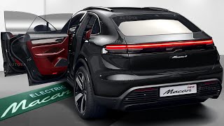 All-Electric 2025 Porsche Macan - INTERIOR Detailed Overview