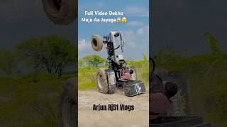 😱First Time Stunt Arjun Rj51 Eicher 485 Tractor Stunt Video #arjun_rj51 #nishudaswal #tractorstunt