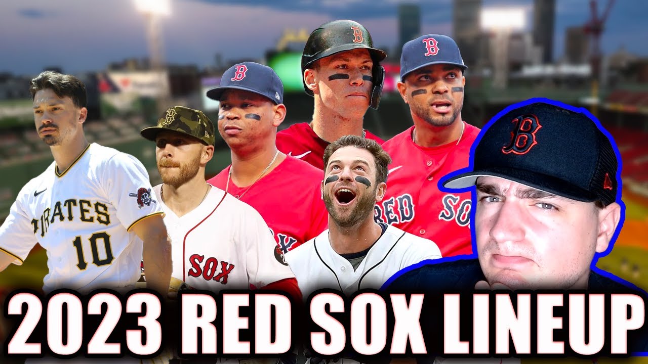 PREDICTING THE 2023 RED SOX LINEUP!! - YouTube