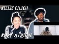 CREEEEPY!! | BILLIE EILISH - BURY A FRIEND | MUSIC VIDEO REACTION