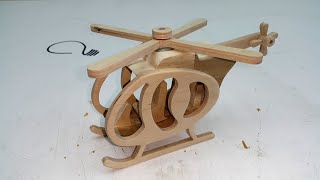 Making a Wooden Toy Helicopter