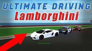 Roblox ultimate driving police chase