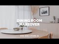 Luxury Dining Room Makeover! Interior Design & Decorating to Create a Dreamy Modern Coastal Interior