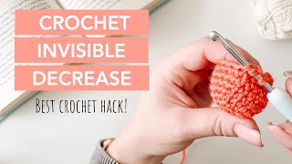 Amigurumi 101: Invisible Decrease l sc2tog l Increase Stitch
