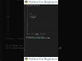 How To Use A While Loop In Python | Python For Beginners