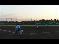 【草野球チームredfox】2010 11 6 vs 池谷ブルーファイターズ　5番高木：3安打