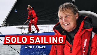 Pip Hare Sailing Around the World in The Vendee Globe