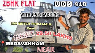 ID364📍MEDAVAKKAM NEAR 2BHK RESALE FLAT FOR SALE 🏡#medavakkam