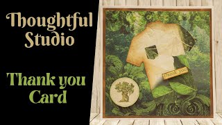 Thoughtful Studio - Forest Themed Thank You Card