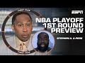 Stephen A. & Kendrick Perkins preview the first round of the 2023 NBA Playoffs 🏀 | First Take