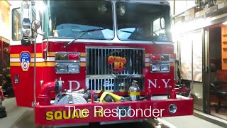 FDNY Squad 18 toned out for a class lll