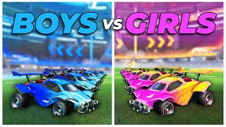 Girls vs Boys in Rocket League: Who will win?