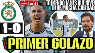 BRUTAL PRIMER GOL JAMES RODRIGUEZ HOY CON LEON VS JUAREZ GOLAZOS JAMES HOY INCREÍBLE NIVEL SORPRENDE