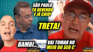 TRETA FEIA! O PAU QUEBROU AO VIVO! BATE BOCA FORTÍSSIMO! BAMBI É O...