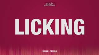 Licking SOUND EFFECT - Lick Lecken Schmatzen Zunge SOUNDS SFX