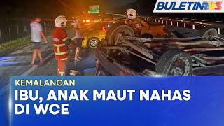 KEMALANGAN | Dua Beranak Maut, Empat Cedera Nahas Di WCE