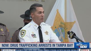FBI, Tampa authorities announce arrests in drug trafficking operation